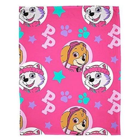 Paw Patrol Skye & Everest Pink Fleece Blanket £4.99